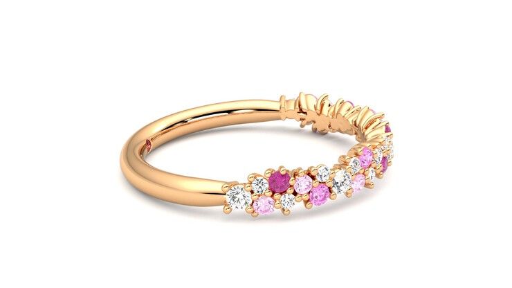 Taylor & Hart Alba Wedding Ring 360 degree image 9