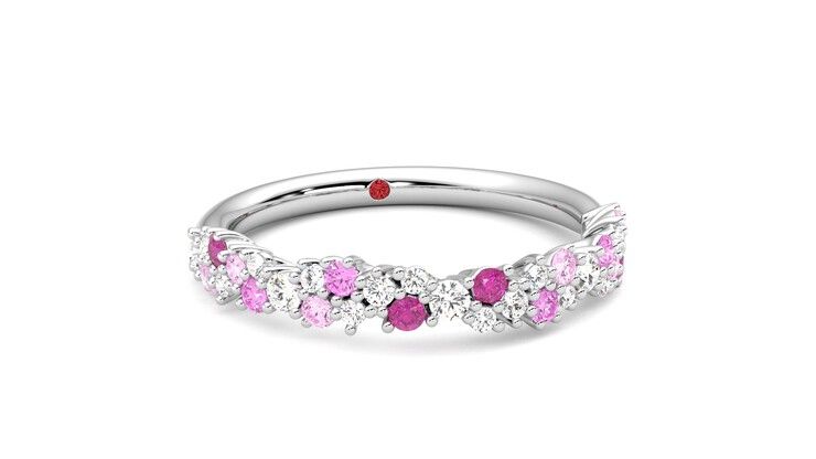 Taylor & Hart Alba Wedding Ring 360 degree image 3