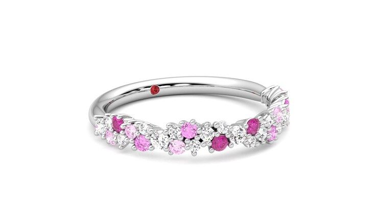 Taylor & Hart Alba Wedding Ring 360 degree image 5