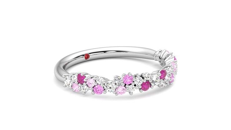Taylor & Hart Alba Wedding Ring 360 degree image 6