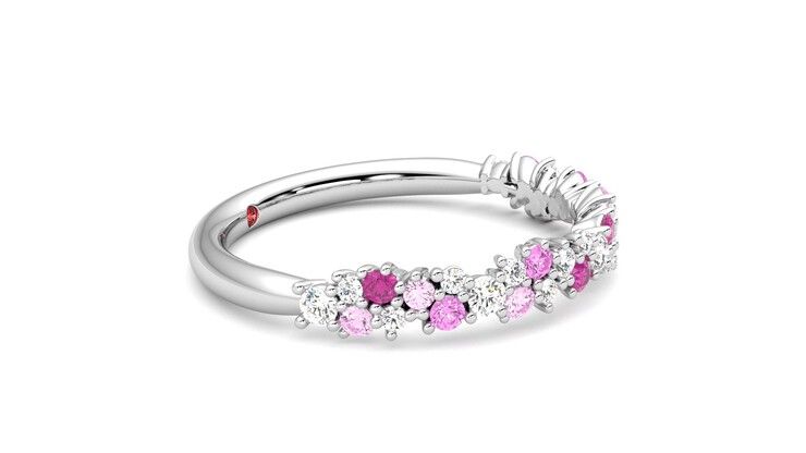 Taylor & Hart Alba Wedding Ring 360 degree image 8