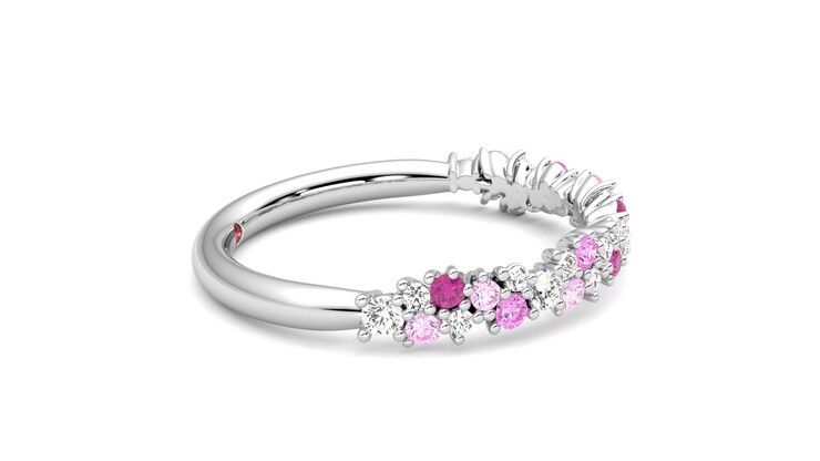 Taylor & Hart Alba Wedding Ring 360 degree image 9