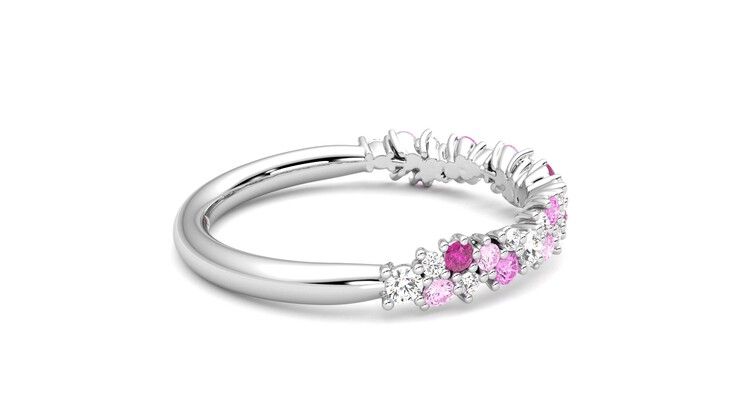 Taylor & Hart Alba Wedding Ring 360 degree image 10
