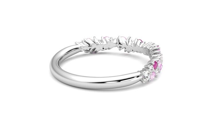 Taylor & Hart Alba Wedding Ring 360 degree image 12