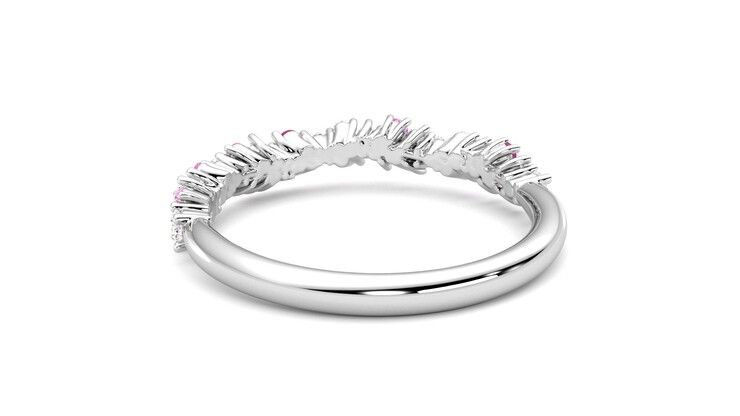 Taylor & Hart Alba Wedding Ring 360 degree image 16
