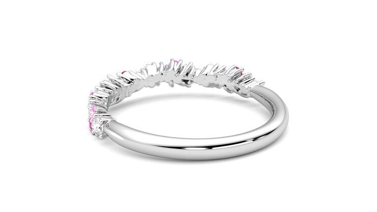 Taylor & Hart Alba Wedding Ring 360 degree image 17