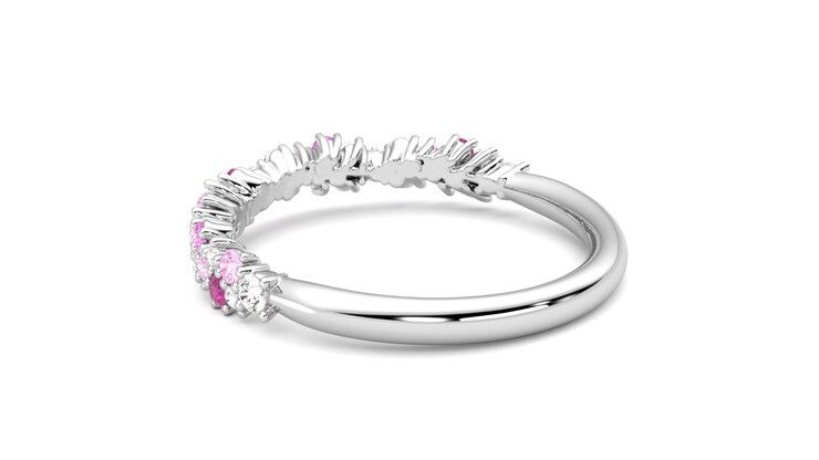 Taylor & Hart Alba Wedding Ring 360 degree image 18