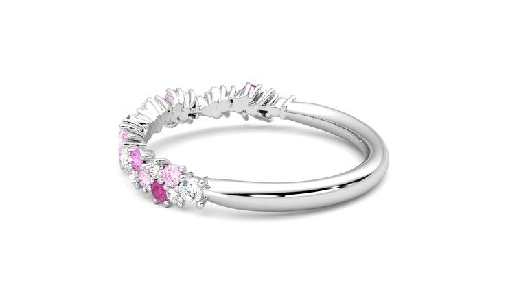 Taylor & Hart Alba Wedding Ring 360 degree image 19