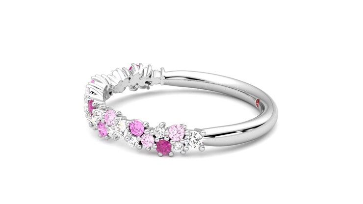 Taylor & Hart Alba Wedding Ring 360 degree image 21