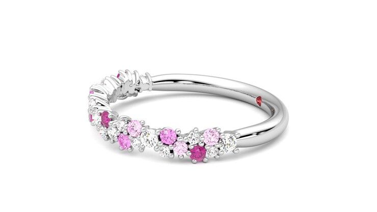Taylor & Hart Alba Wedding Ring 360 degree image 22
