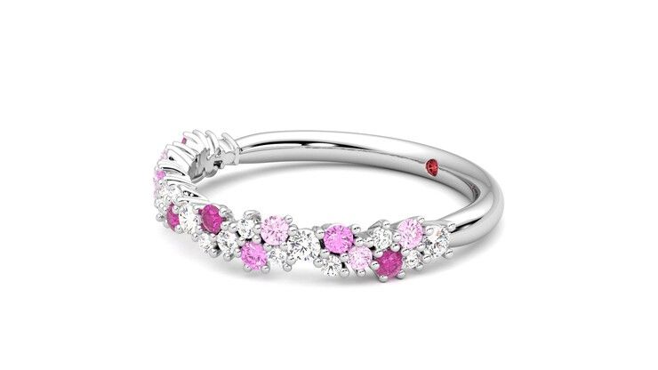 Taylor & Hart Alba Wedding Ring 360 degree image 23