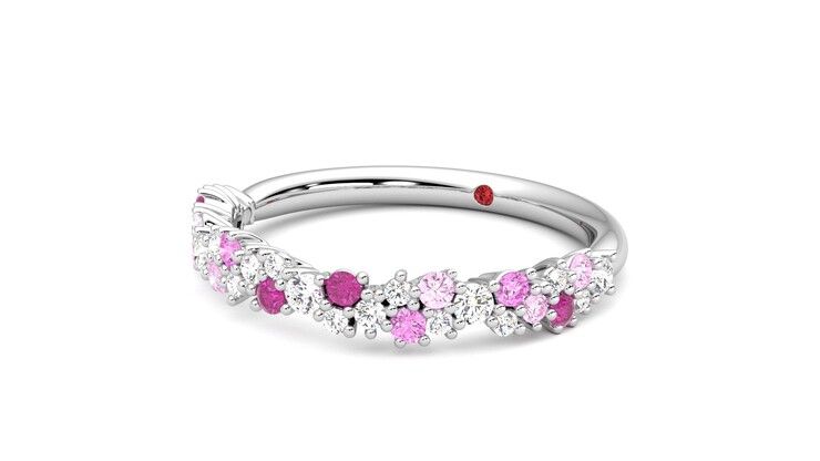 Taylor & Hart Alba Wedding Ring 360 degree image 25