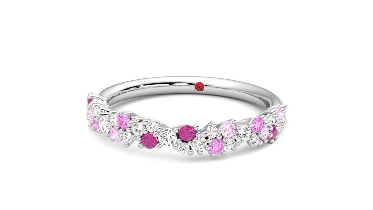 Taylor & Hart Alba Wedding Ring 360 degree image 27