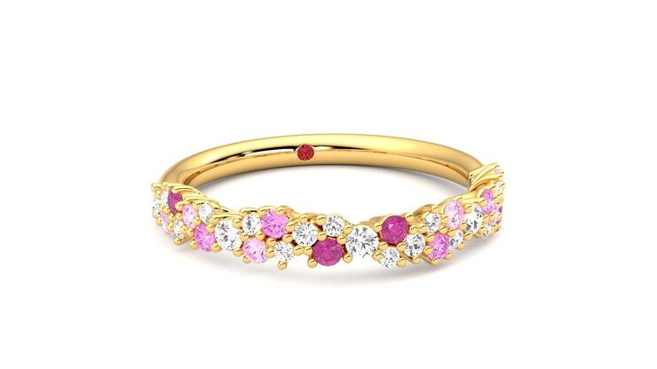 Taylor & Hart Alba Wedding Ring 360 degree image 3