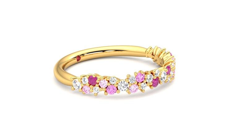 Taylor & Hart Alba Wedding Ring 360 degree image 7