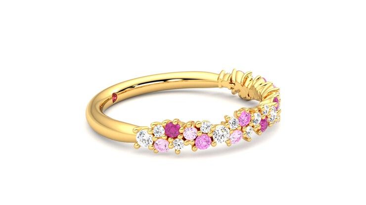 Taylor & Hart Alba Wedding Ring 360 degree image 8