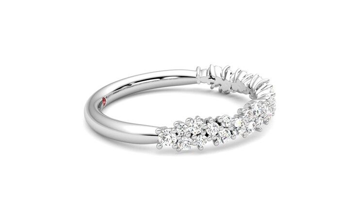 Taylor & Hart Alba Wedding Ring 360 degree image 9