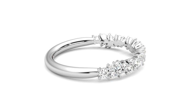 Taylor & Hart Alba Wedding Ring 360 degree image 10