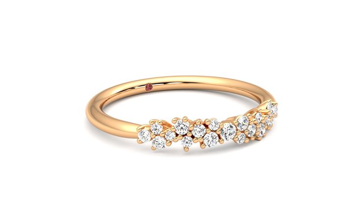 Taylor & Hart Alba Wedding Ring 360 degree image 5