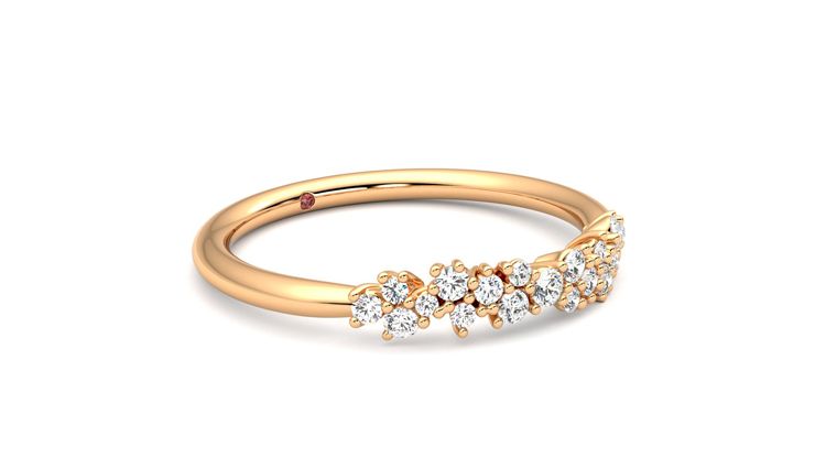 Taylor & Hart Alba Wedding Ring 360 degree image 6