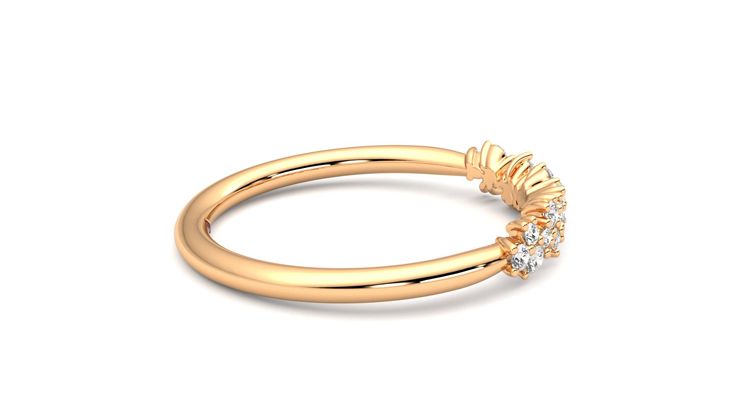 Taylor & Hart Alba Wedding Ring 360 degree image 10
