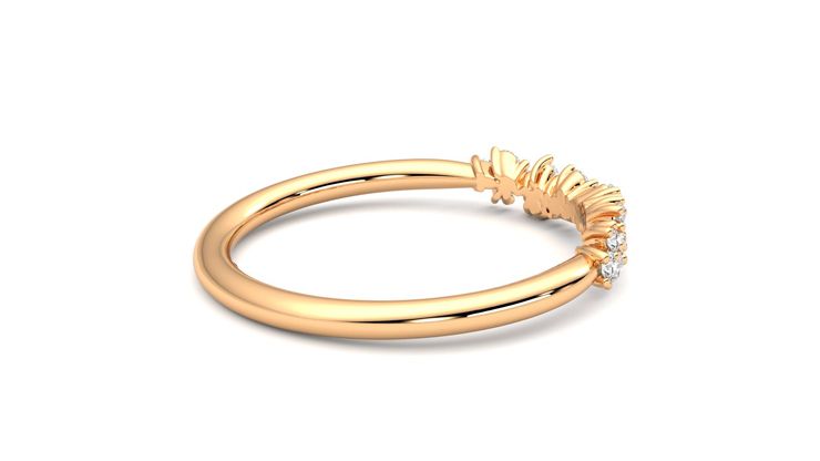 Taylor & Hart Alba Wedding Ring 360 degree image 11