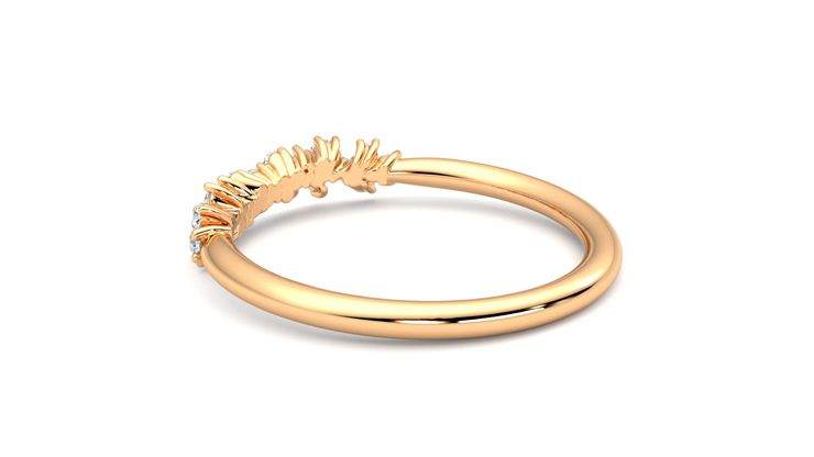 Taylor & Hart Alba Wedding Ring 360 degree image 18