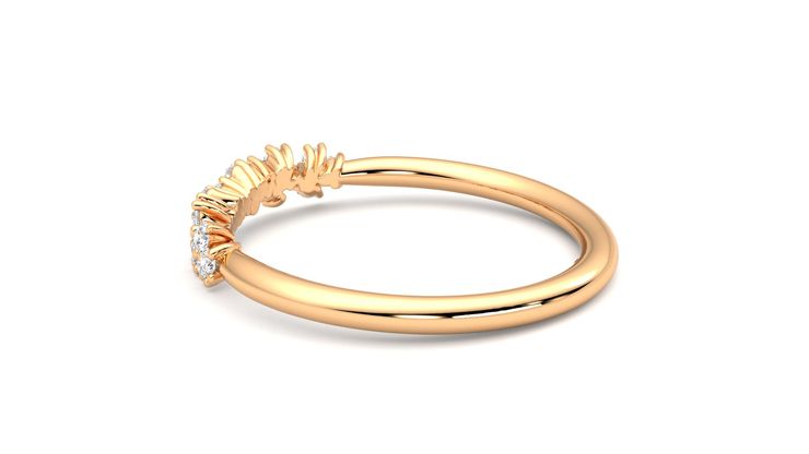 Taylor & Hart Alba Wedding Ring 360 degree image 19