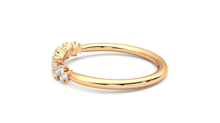 Taylor & Hart Alba Wedding Ring 360 degree image 20