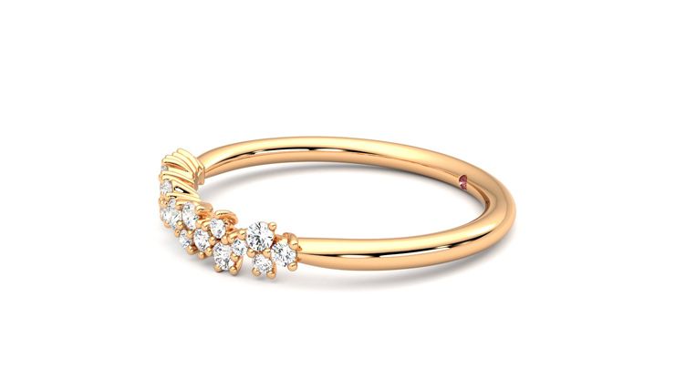 Taylor & Hart Alba Wedding Ring 360 degree image 22