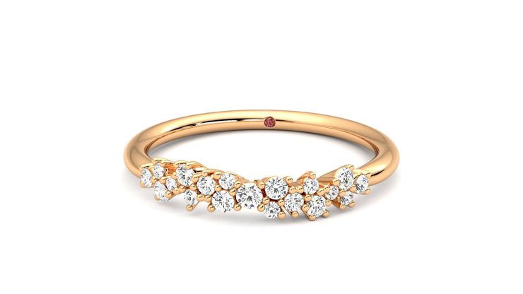 Taylor & Hart Alba Wedding Ring 360 degree image 28