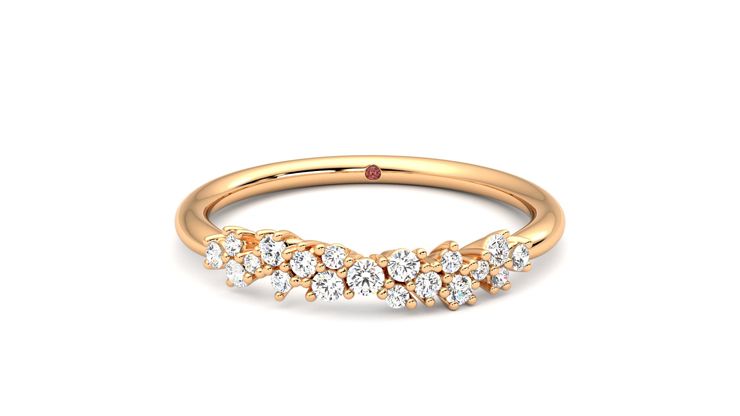 Taylor & Hart Alba Wedding Ring 360 degree image 29