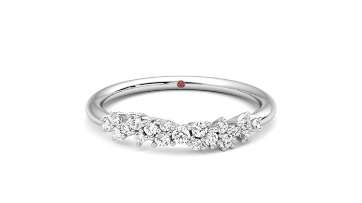 Taylor & Hart Alba Wedding Ring 360 degree image 0