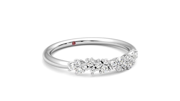Taylor & Hart Alba Wedding Ring 360 degree image 5