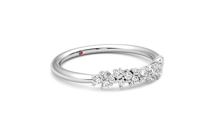 Taylor & Hart Alba Wedding Ring 360 degree image 6