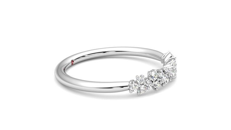 Taylor & Hart Alba Wedding Ring 360 degree image 8