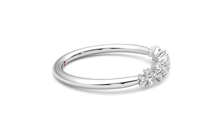 Taylor & Hart Alba Wedding Ring 360 degree image 9