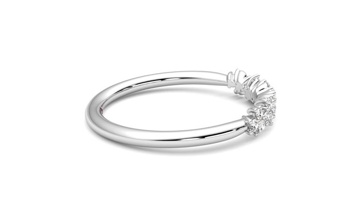 Taylor & Hart Alba Wedding Ring 360 degree image 10