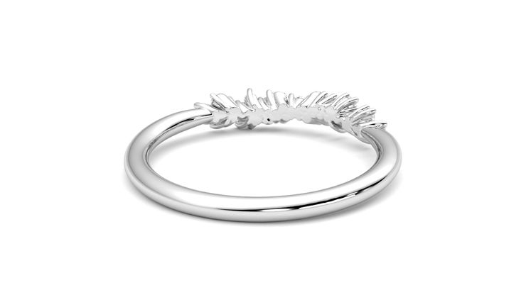 Taylor & Hart Alba Wedding Ring 360 degree image 14