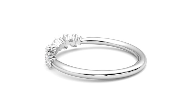Taylor & Hart Alba Wedding Ring 360 degree image 19