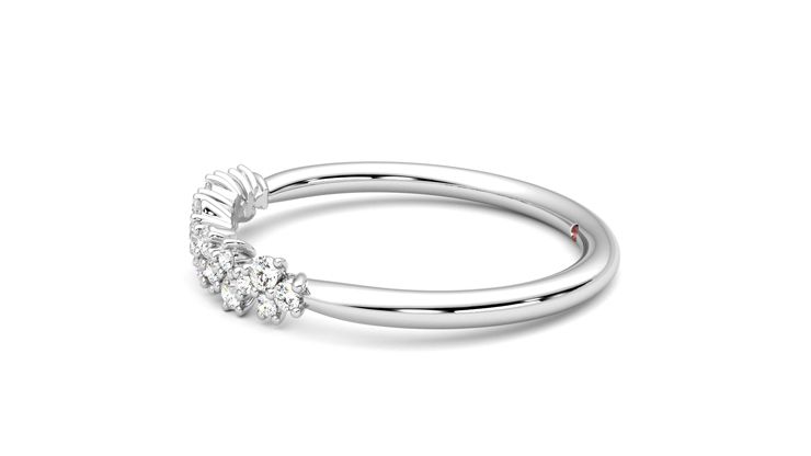 Taylor & Hart Alba Wedding Ring 360 degree image 21