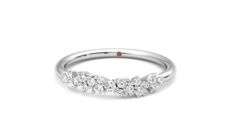 Taylor & Hart Alba Wedding Ring 360 degree image 28