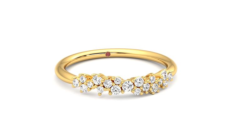 Taylor & Hart Alba Wedding Ring 360 degree image 3