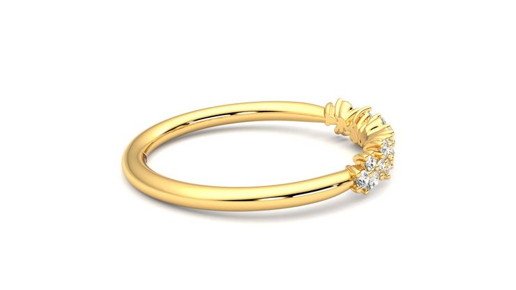 Taylor & Hart Alba Wedding Ring 360 degree image 10