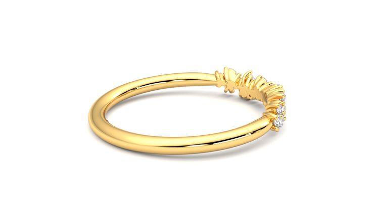Taylor & Hart Alba Wedding Ring 360 degree image 11