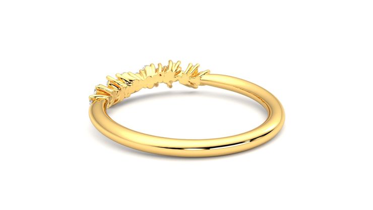 Taylor & Hart Alba Wedding Ring 360 degree image 17