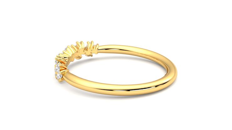 Taylor & Hart Alba Wedding Ring 360 degree image 19