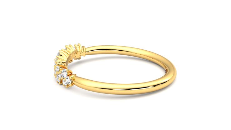 Taylor & Hart Alba Wedding Ring 360 degree image 20