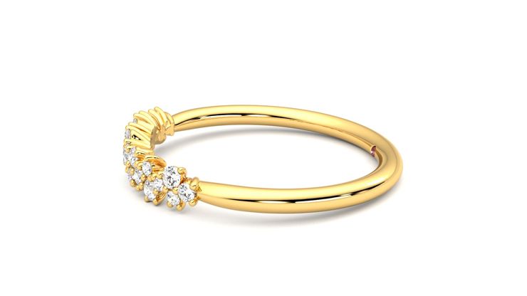 Taylor & Hart Alba Wedding Ring 360 degree image 21