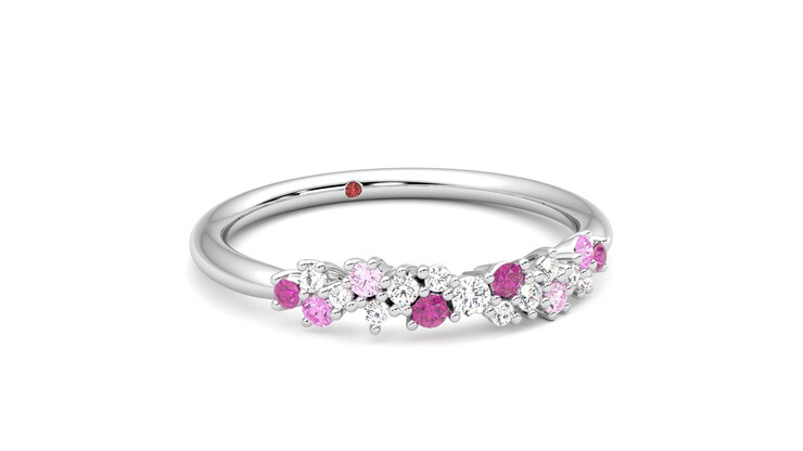 Taylor & Hart Alba Wedding Ring 360 degree image 4
